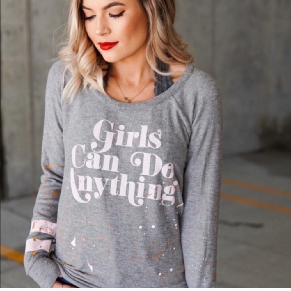 [Chaser] Girls Can Do Anything Sweatshirt